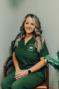 sherry, one of Animal Medical Center's pet groomers